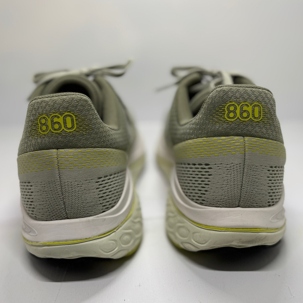Men’s New Balance Fresh Foam 860 Olive Running Shoes Size 15 - Picture 7 of 12